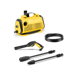 Florkx K3 Horizontal Corded Pressure Washer – 1600W, 120 Bar High-Pressure Cleaning